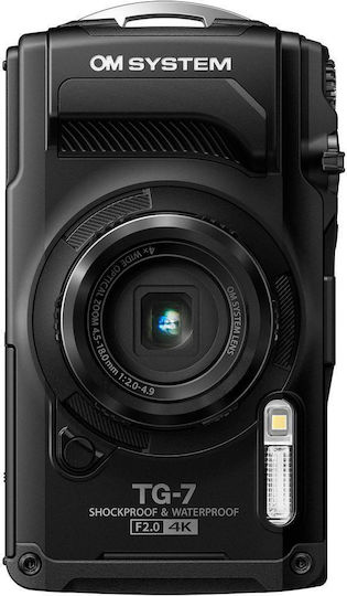 Olympus TG-7 Compact Camera 12MP 4K UHD Optical Zoom 4x Red