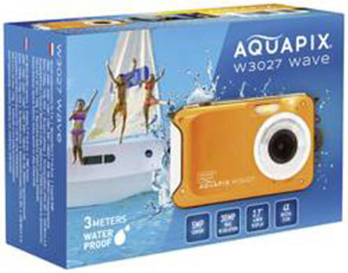 EasyPix W3027 Cameră Foto Compactă 5MP Zoom Optic 4x Portocalie