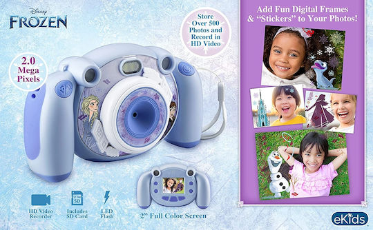 eKids Frozen FR-535 Kinderkamera 2MP Blau