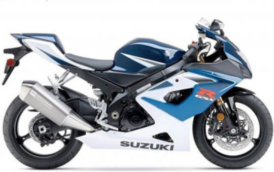 Full Stickers Set 20pcs Custom Suzuki Gsx-r 1000 Blue White 2006 K6