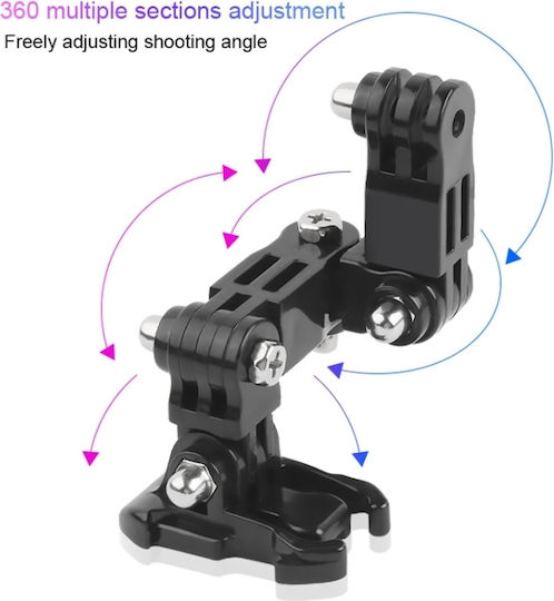 Cycling Helmet Multi Joint Arm JHook DCA0606 for GoPro