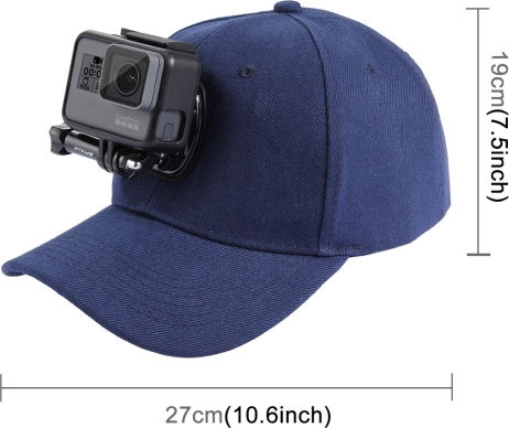 Puluz Pălărie cu Bază J-Hook PU195D pentru GoPro