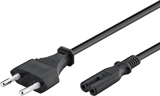 Powertech Euro - Euro Kabel 1.5m Schwarz (CAB-P040)