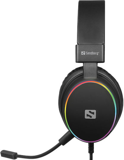 Sandberg Usb On Ear Căști Multimedia cu microfon și conexiune USB-A