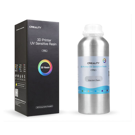 Creality3D Standard Rigid LCD UV Resin for 3D Printer White 1kg (3302020027)