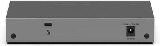 NetGear GS108EP-100EUS Managed L2 PoE Switch με 8 Θύρες Gigabit (1Gbps) Ethernet