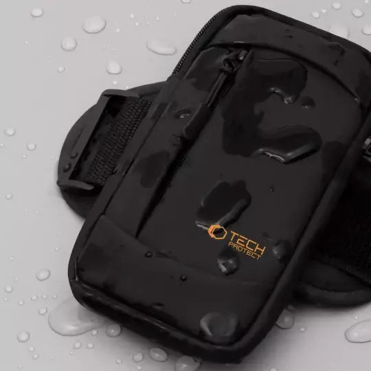 Tech-protect M6 Universal Sport Armband Black Orange
