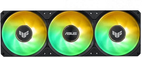 Asus TUF GAMING LC III 360 LCD Охлаждане AIO CPU с 3 Вентилатора 120mm и ARGB Осветление