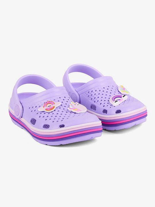 Lindo Children's Beach Shoes Purple