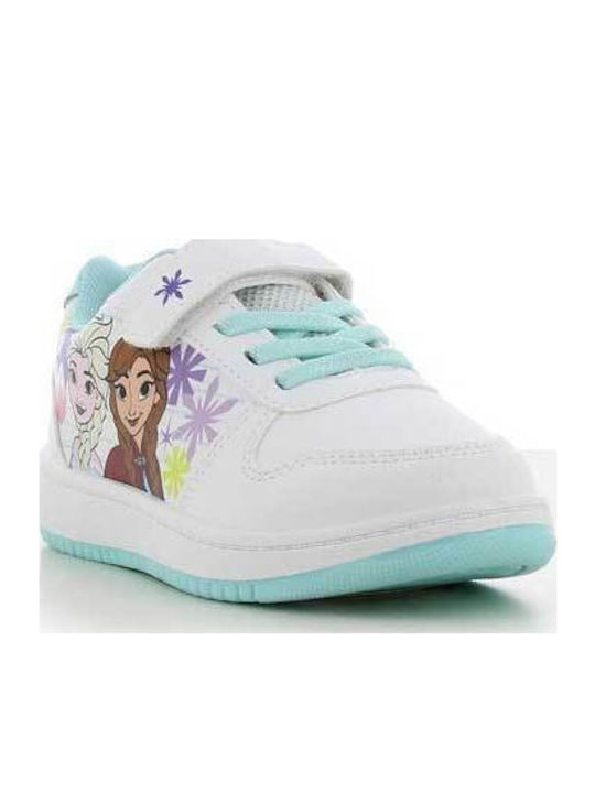 Παιδικά Sneakers με Σκρατς Λευκά