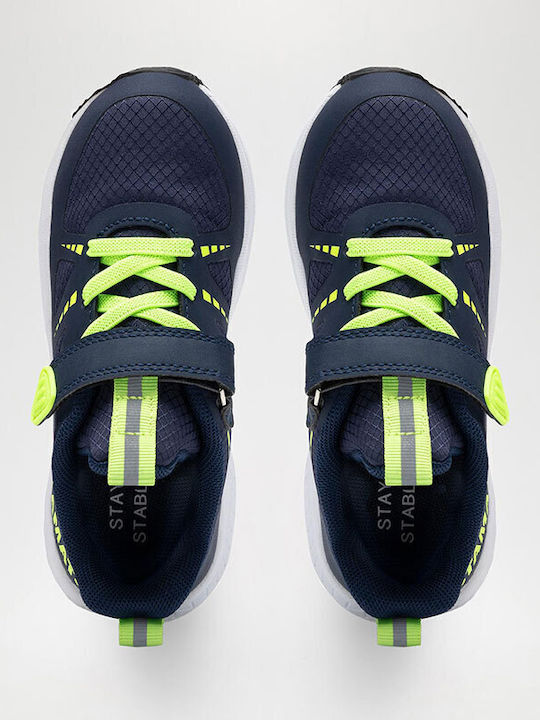 Kids Sneakers with Scratch Blue