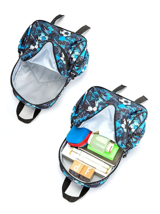 Kourk Kids Bag Backpack Blue 24cmx10cmx32cmcm