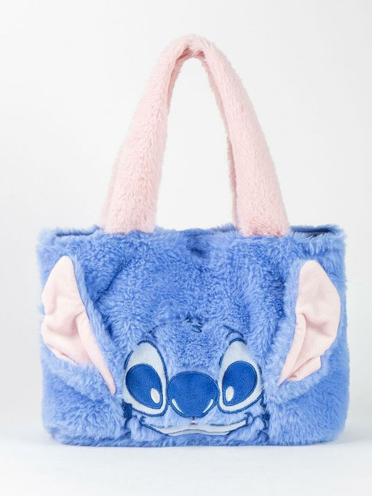 Stitch Kids Bag Shoulder Bag Blue 31cmx22cmx5cmcm