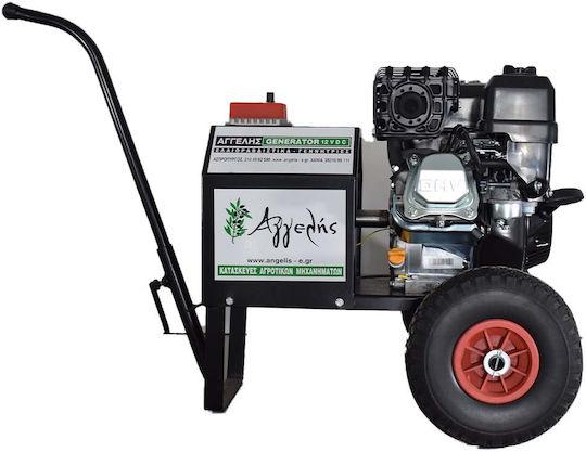 Agelis Roată Generator Recoltare Măslini cu Motor Huyndai 650QOF și Dinam 70A