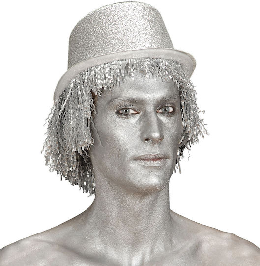Karneval Make-up Tube Make Up Silber Karneval Body Painting 28ml Silber