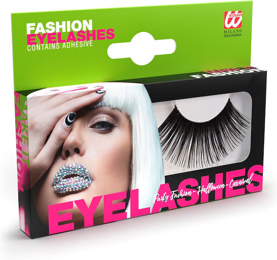Karneval Wimpern Schwarze