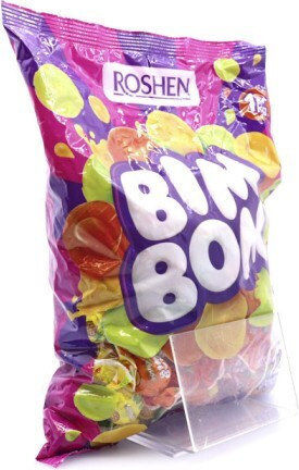 Roshen Candies Bim-Bom with Φρούτων Flavour 1000gr