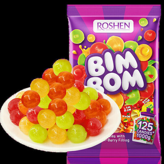 Roshen Candies Bim-Bom with Φρούτων Flavour 1000gr