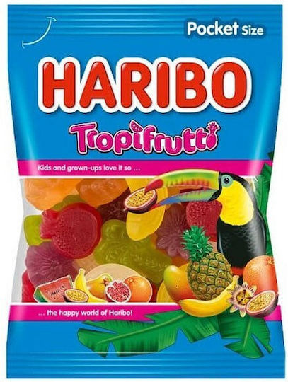 Haribo Жълтици Tropifrutti 1бр 100гр