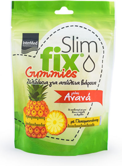 InterMed 42 Ζελεδάκια Slim Fix με Γεύση Ανανά 42τμχ 210gr