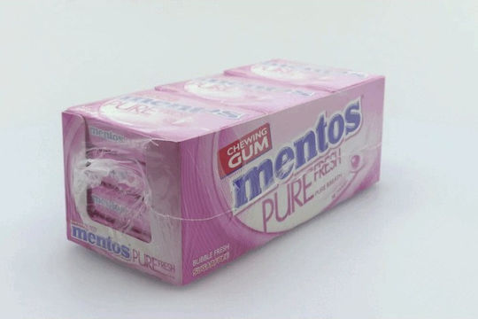 Mentos Pure Fresh mit Geschmack Blase 12Stück 30gr