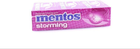 Mentos 12 Kaugummis Storming mit Geschmack Bubble Fresh Ohne Zuckerzusatz 12St 33g