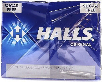 Halls Cool Bonbons mit Minzgeschmack Ohne Zuckerzusatz 20 Stück