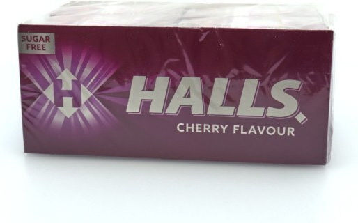 Halls Cool mit Geschmack Kirsche Ohne Zuckerzusatz 1Stück 28gr
