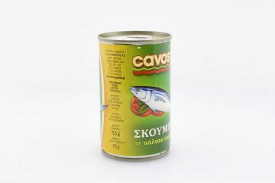 Cavos Σκουμπρί Σε Σάλτσα Τομάτας 155gr 155ml