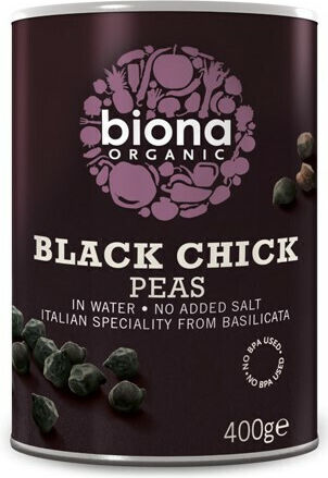 Biona Chickpeas Black 400gr