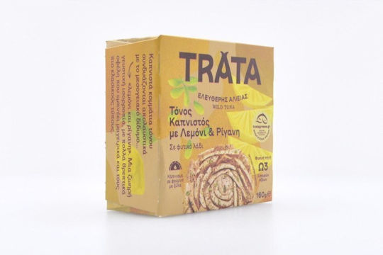 Trata Τόνος Καπνιστός Με Ρίγανη & Λεμόνι 160gr