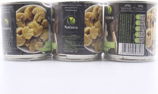 Natura Natural's Flavors Μανιτάρια 185gr 3τμχ