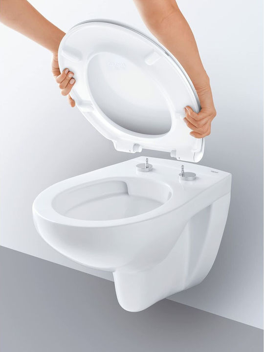 Grohe Bau Toaletă montată pe perete Fără margine Albă