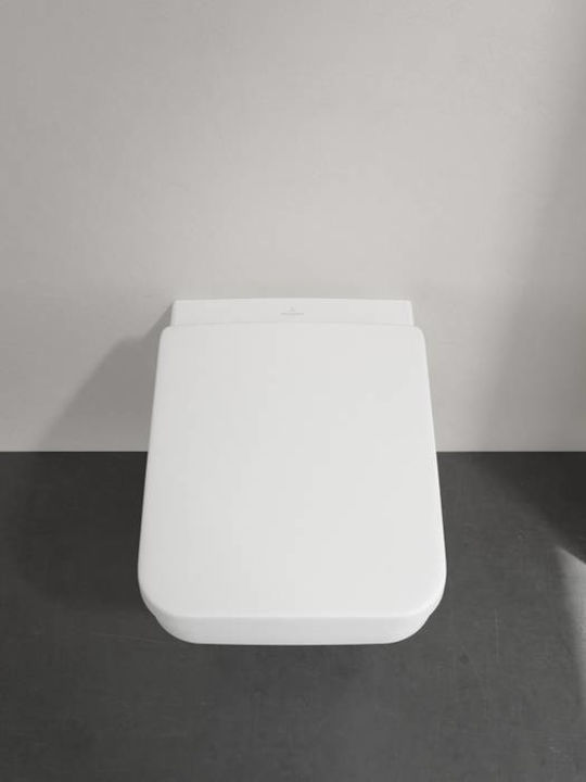 Villeroy & Boch Architectura Wandhängende Toilette Randlos mit Deckel Sanftes Schließen
