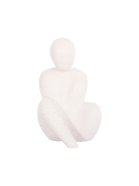 HomeMarkt Decorative Home Glaze made of Ceramic Material 5x6x21cm 1pcs