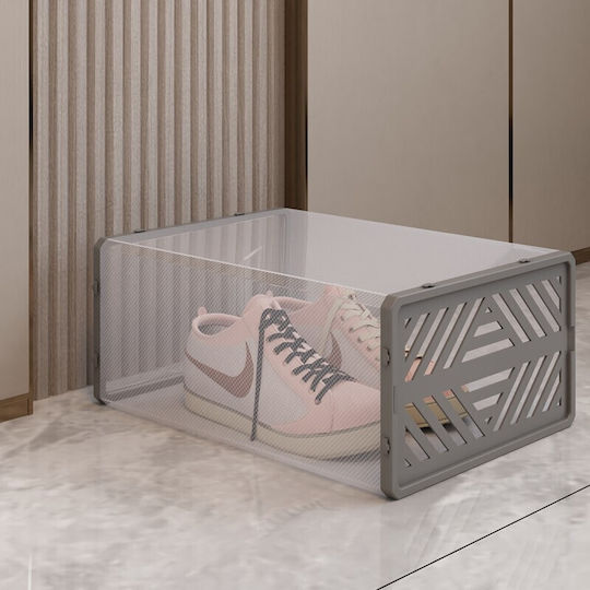 Plastic Casetă pentru Pantofi 36x25x19cm 1buc