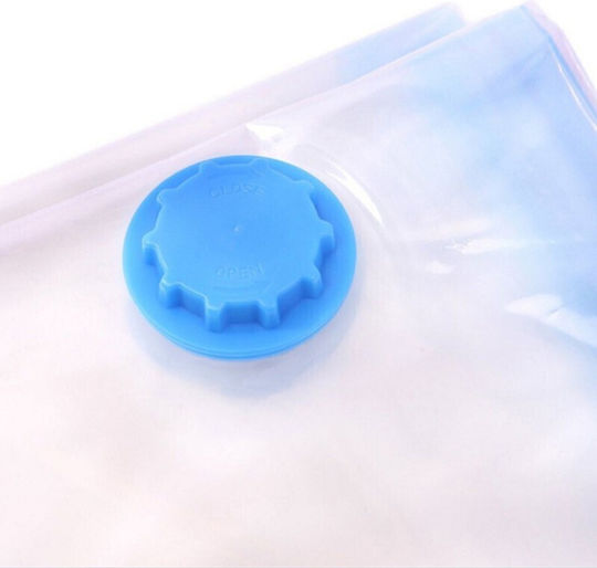 Plastic Sac de Depozitare pentru Haine Etanș și cu Vid 60x80cm 1buc