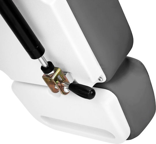 Pedicure Chair Gray with Adjustable Height and Electric Lifting