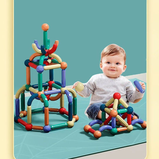 Magnetisches Bauspielzeug für Kinder ab 3+ Jahren