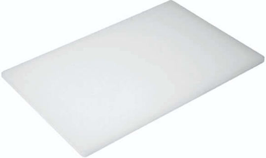 JDS HDPE White Cutting Board 40x30x1.3cm