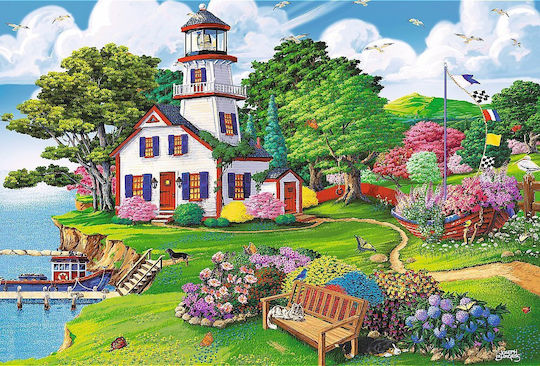 Trefl Puzzle Din Lemn Summer Harbor 501 Piese 20219