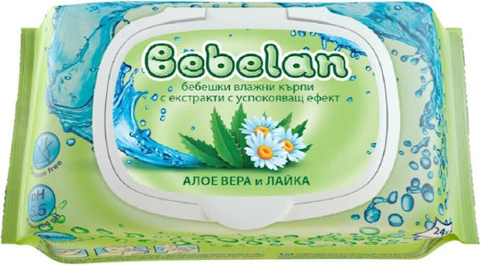 Bebelan Бебешки кърпички без алкохол и парабени 24бр