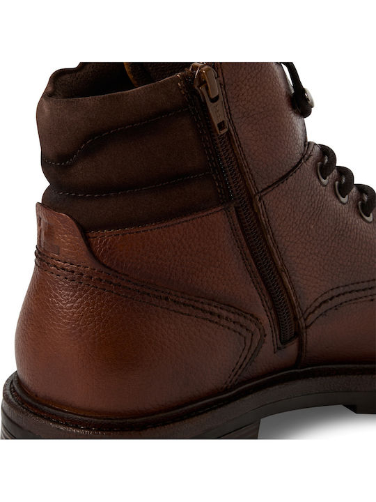 Leather Tabac Brown Men's Boots Anatomical