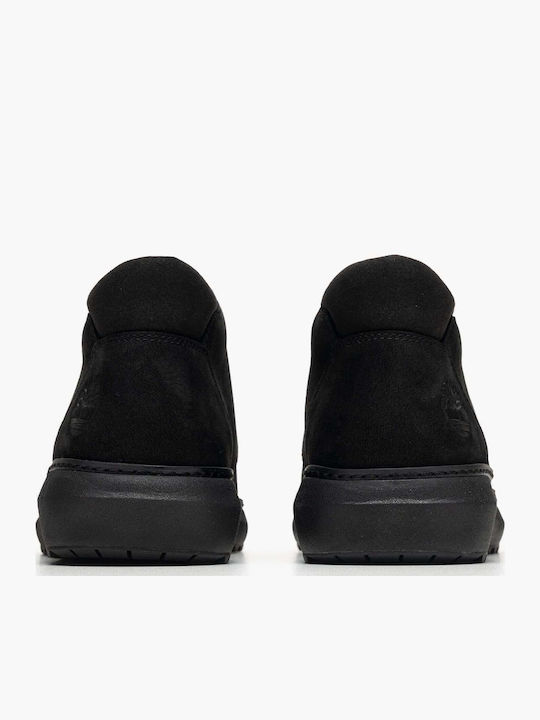 Leather Black Men's Boots