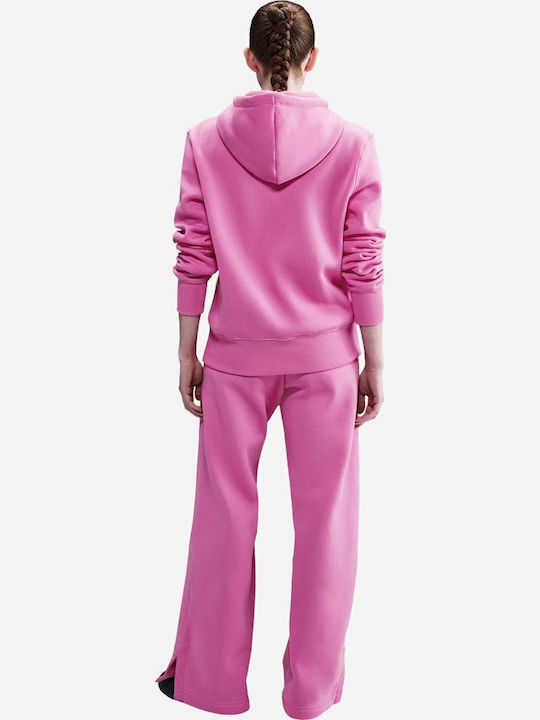 Sportswear Дамски Суитшърт Худи Розов