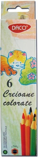 Colored Pencil 6 Colors Daco