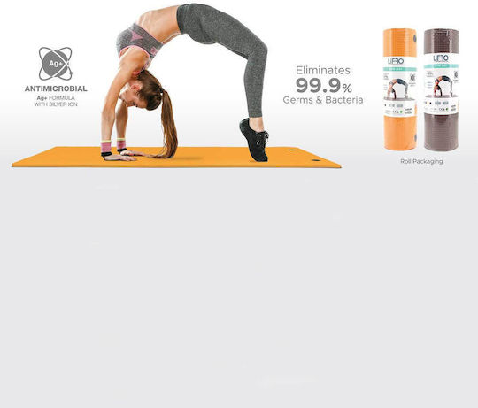 Orion Exercise Mat Orange (180x60x1cm)
