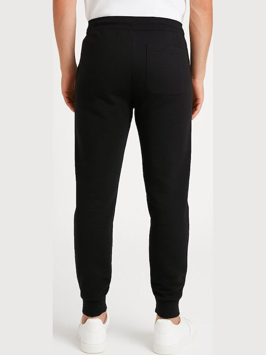 Sweatpants with Elastic Black