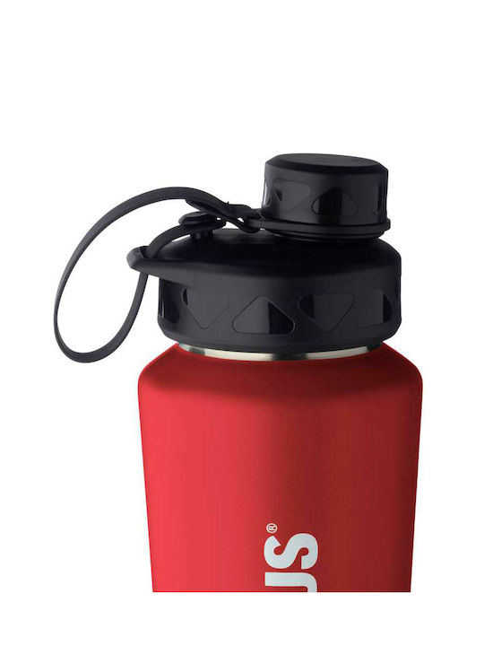 Primus TrailBottle Wasserflasche Rostfreier Stahl 600ml Rot