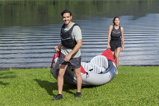 Bestway Hydro Force 65132 Φουσκωτό Kayak Θαλάσσης 3 Ατόμων Πορτοκαλί